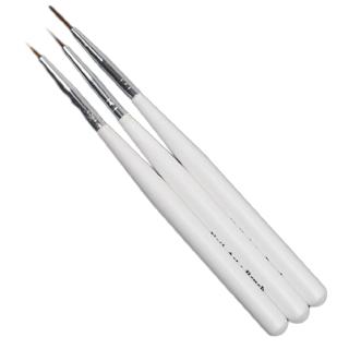 1 Bộ 3 Cọ Vẽ Móng Tay Mới