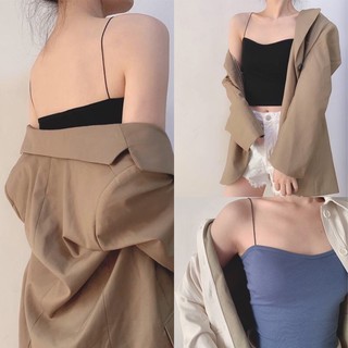 Áo 2 dây mảnh croptop