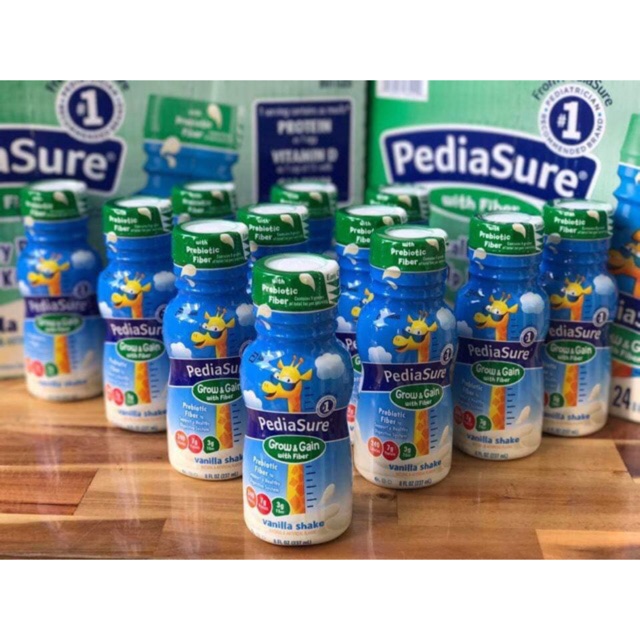 6 CHAI SỮA PEDIASURE CHẤT XƠ NỘI ĐỊA MỸ 237ml