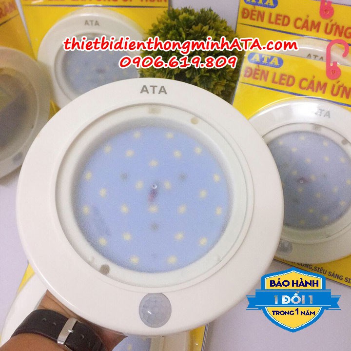 ⚡NOW SHIP⚡ Bóng cảm ứng ốp trần ATA AT12W