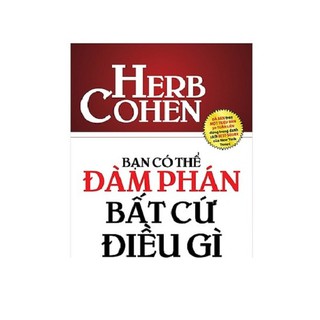 Sách - Bạn có thể đàm phán bất cứ điều gì
