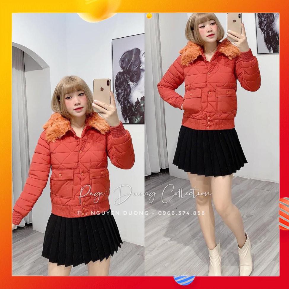 Áo Phao Nữ, Áo Khoác Phao Trang Phục Đông Túi Trần Bông Nhiều Màu Siêu Nhẹ Chống Nước. | BigBuy360 - bigbuy360.vn