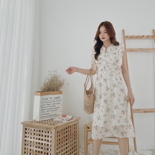 Đầm hoa 🌷Đầm suông hoa 🌷FREESHIP | BigBuy360 - bigbuy360.vn