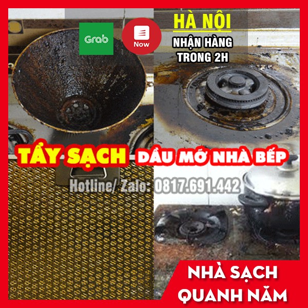 (TIẾT KIỆM) Combo Nước Tẩy Dầu Mỡ Nhà Bếp, Vệ Sinh Bếp Gas, Vệ Sinh Máy Hút Mùi Siêu Mạnh Faster CO 250 ml