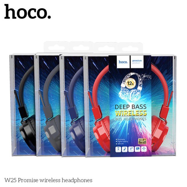 Tai nghe chụp tai bluetooth Hoco W25 chính hãng - Bảo hành 12 tháng đổi mới | BigBuy360 - bigbuy360.vn