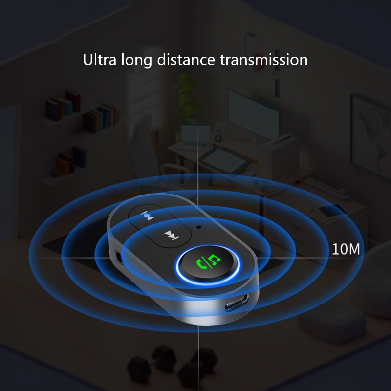 Thiết Bị Nhận Tín Hiệu Bluetooth IOR 5 0 Không Dây Rảnh Tay Tiếng Ồn Thấp
