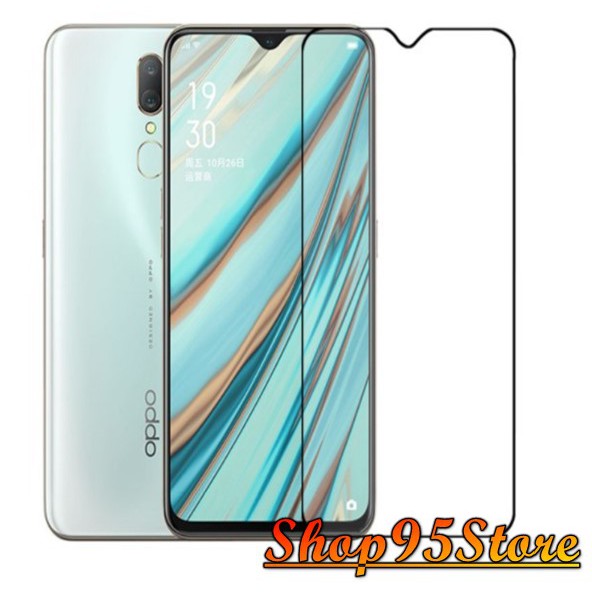 Cường lực Full màn Oppo A31 / a12 / F5 / F7 / F9 / F11 / F11 pro / a37 / A71 / A83 ... full keo không chấm ly ty ( Đen )