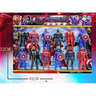 SÉT VỈ 12 SIÊU NHÂN, SIÊU ANH HÙNG