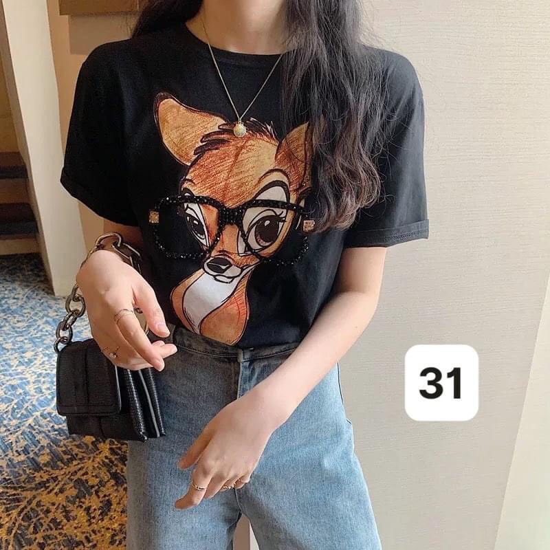 Áo phông cho nữ lẻ size xả kho
