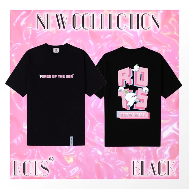 ÁO THUN RAGE OF THE SEA BIGLOGO HỒNG | BigBuy360 - bigbuy360.vn