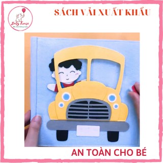 Sách vải chủ đề phương tiện giao thông - sách xuất khẩu