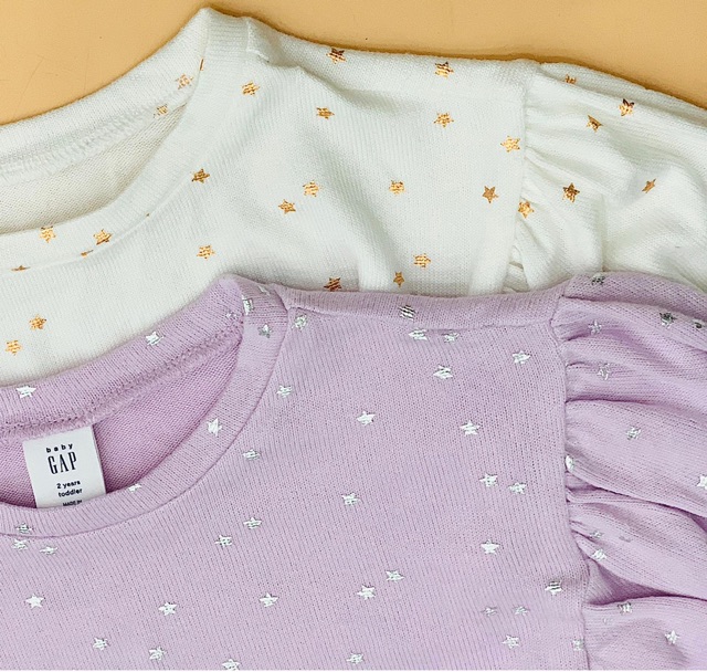 Áo bé gái dài tay