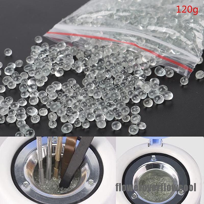 120g Hạt Thủy Tinh Tiệt Trùng Sơn Móng Tay