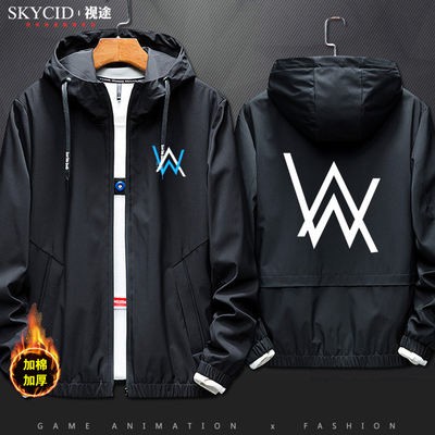 Áo Jacket Alan Walker fade Áo khoác DJ thu đông Alan Walker Áo khoác nam thời trang Áo khoác nhung