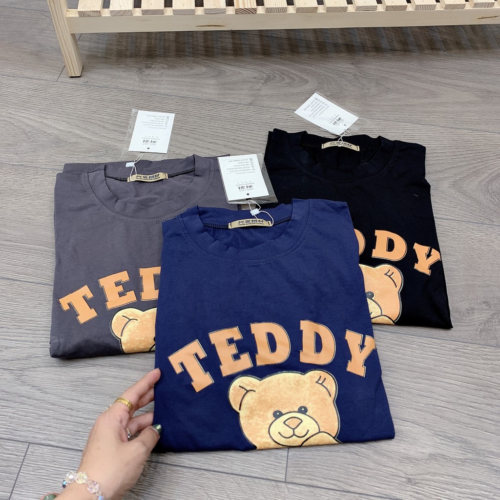 Đầm Suông Gấu Teddy Xòe Đuôi Cá