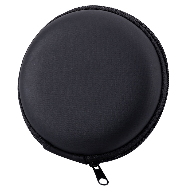 1 Túi Đựng Tai Nghe Thẻ Nhớ Bằng EVA Màu Đen Siêu Bền Mang Đi Du Lịch Tiện Lợi