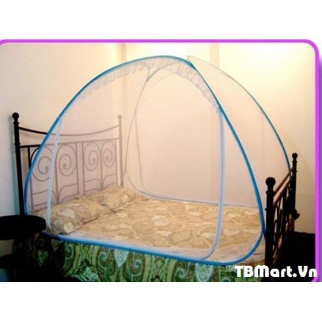 mùng chụp tự bung cao cấp 2m2-1m8-1m6 (hàng Việt %)