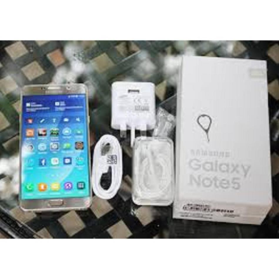 Điện thoại SAMSUNG GALAXY NOTE 5 ram 4G/32G Chính hãng, chơi PUBG/Free Fire mượt