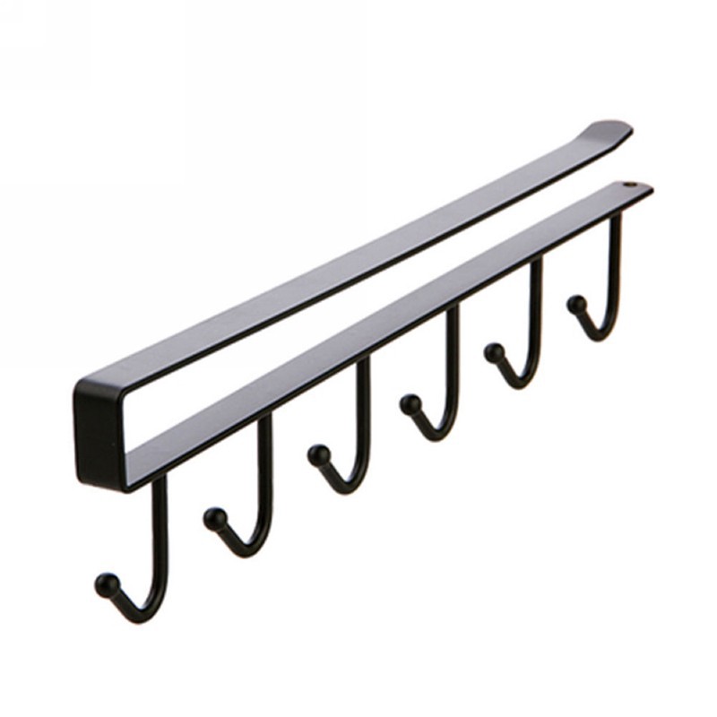 Giá treo đồ 6 móc tiện lợi dành cho nhà bếp