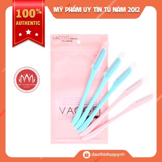 Dao Cạo Lông Mày Vacosi Hàn Quốc Eyebrow Knife DC06 Tỉa Gọn Khuôn Chân Mày Dễ Dàng Và Sắc Nét