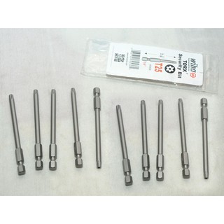 Đầu bắn vít WIHA – đầu lục giác sao < có nhụy >   KÍCH CỠ  : T.25S – dài  90mm