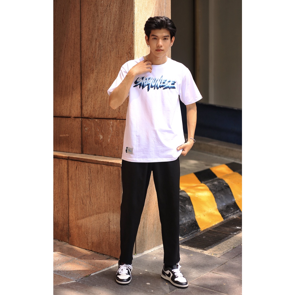 Áo Thun Phông Unisex SGES Saigonese Bassic Cổ Tròn Họa Tiết Form Rộng Dáng