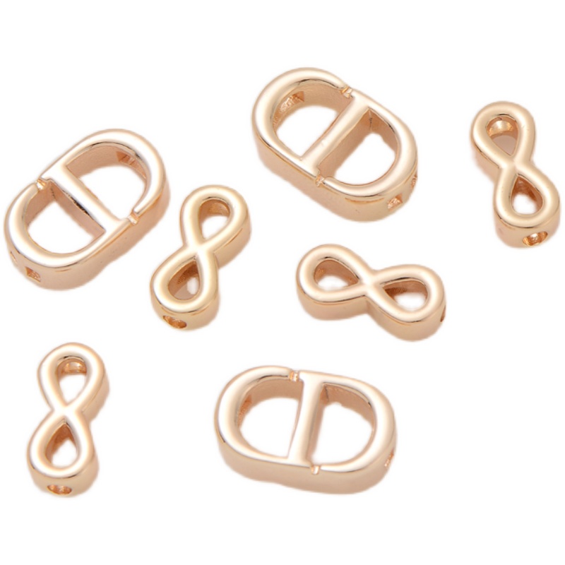 Khóa Gài Vòng Cổ Bằng Đồng 14K diy Màu Vàng Nhạt Khóa Gài Đĩa CD Màu Vàng Nhạt Kiểu Nhật Bản diy