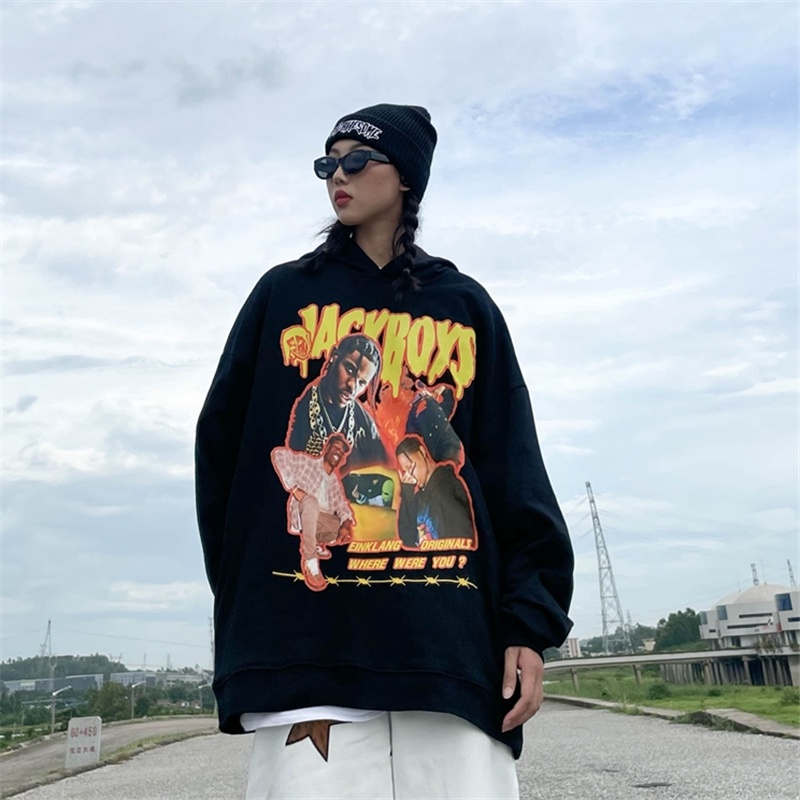 NRVP Áo Hoodie Dáng Rộng Thời Trang Hàn Quốc 2022 Dành Cho Nữ