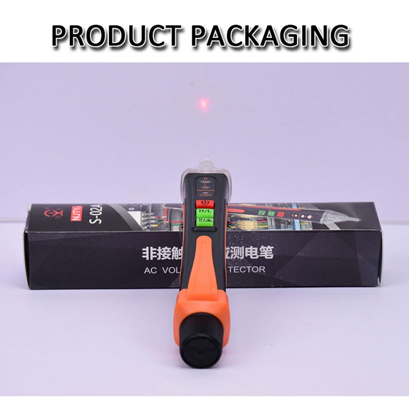 Bút Thử Điện Có Đèn laser 12-1000V Không Tiếp Xúc