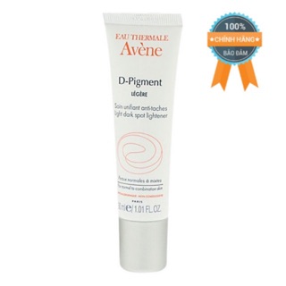 Kem làm giảm đốm nâu, vết nám cho da hỗn hợp Avène D-Pigment Light Dark Spot Lightener 30ml