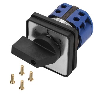 Bộ Công Tắc Cam LW26-20D 20A 3 Vị Trí Kèm Ốc Vít