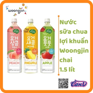 Nước sữa chua lợi khuẩn Woongjin chai 1.5 lít