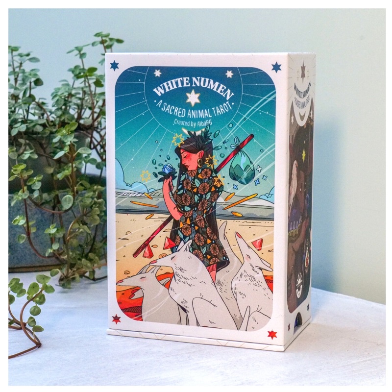 Bộ bài White Numen Tarot - A Sacred Animal Tarot - Tác giả Alba Ballesta González - Bộ bài 78 lá kèm hướng dẫn