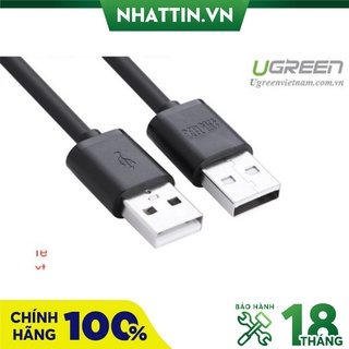 Cáp usb 2.0 2 đầu đực dài 1m chính hãng ugreen 10309