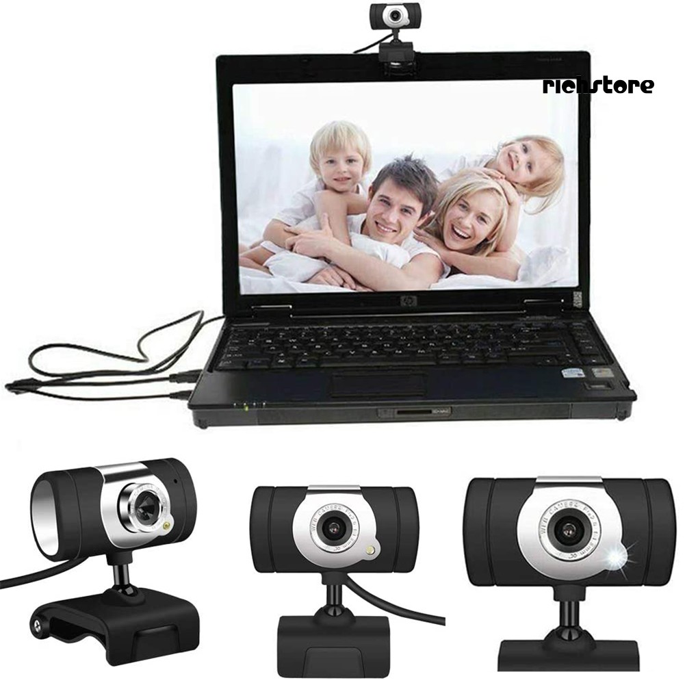 Webcam 480p Usb Có Mic Thu Âm Cho Máy Tính Laptop