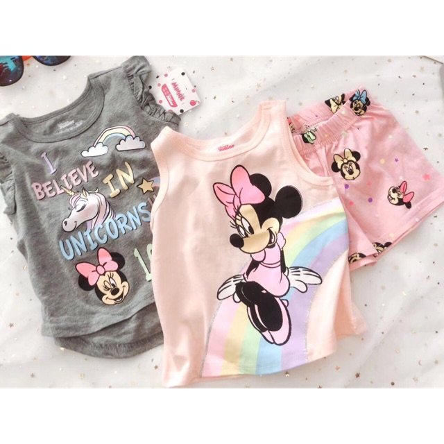 set micky bé gái siêu đáng yêu