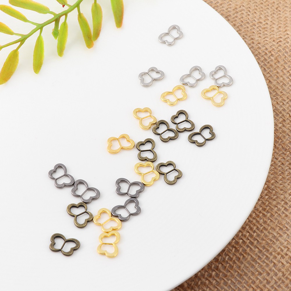 Set 20 Nút Thắt Lưng Ba Lỗ 4 Màu Sắc Chất Lượng Cao 3.5mm Đồ Chơi Búp Bê Diy