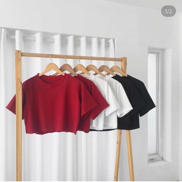 Áo Croptop Cổ Tròn Siêu Hot (Có ảnh thật + Clip ) - 711