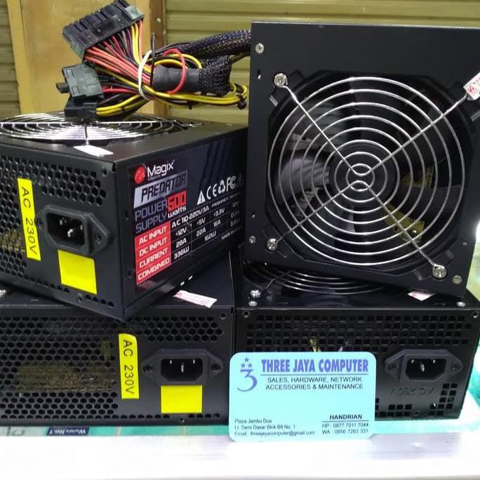 Nguồn Magix 500watt Màu Đen Phiên Bản Chơi Game | BigBuy360 - bigbuy360.vn