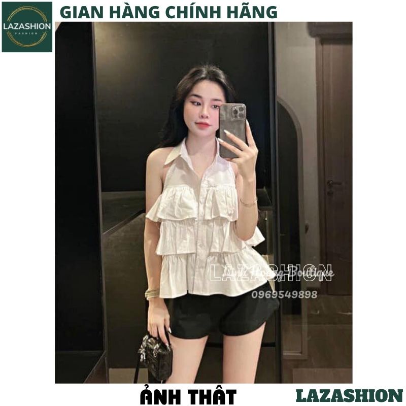 Áo sơ mi nhiều tầng kiểu dáng hàn quốc ulzzang tiểu thư bánh bèo dễ thương, áo kiểu nữ - LAZASHION