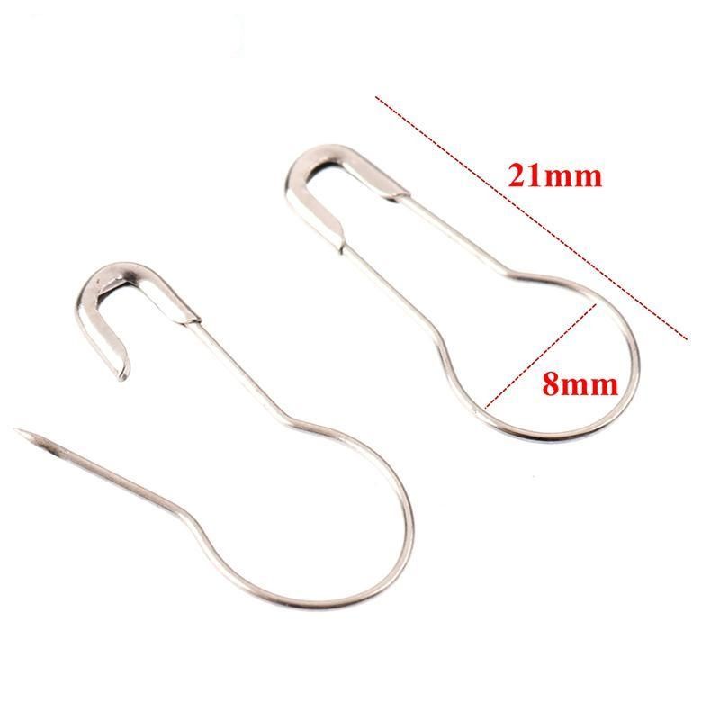 10 chiếc ghim đánh dấu len bằng kim loại