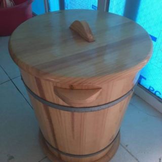 Thùng gỗ đựng gạo 10kg