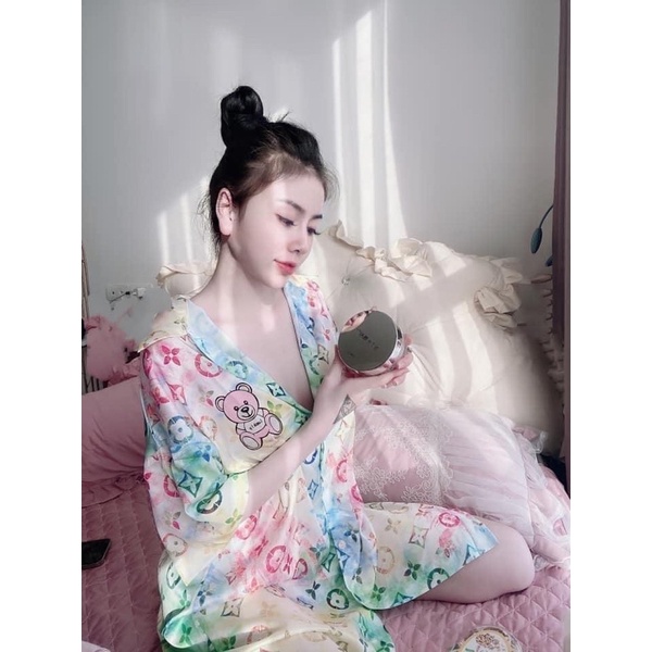 VÁY SƠMI LUCKY GẤU XINH