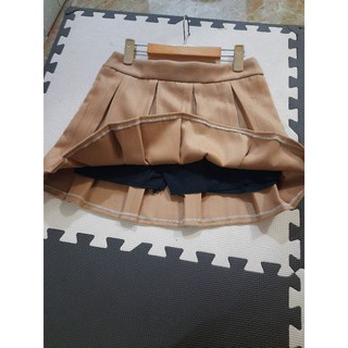 Bigsize Chân váy dạ xếp ly