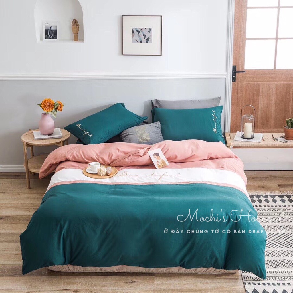 [HÀNG XUẤT NHẬT] BỘ CHĂN GA GỐI ĐỆM COTTON BEAUTIFUL DRAP GIUỜNG MẪU MỚI NHẤT | BigBuy360 - bigbuy360.vn