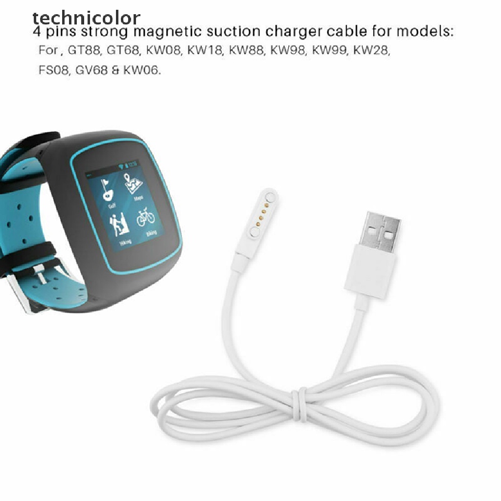 Cáp Sạc USB 2.0 4 Pin Cho Đồng Hồ Thông Minh KW88