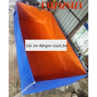 BẠT BỂ ĐA NĂNG NUÔI ẾCH, CÁ, ỐC, BỂ BƠI...