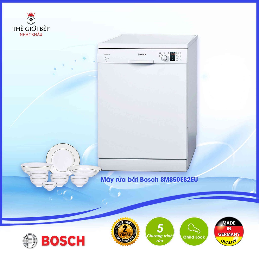 MÁY RỬA BÁT BOSCH SMS50E82EU