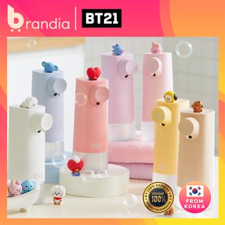 Máy Đựng Xà Phòng Tự Động Họa Tiết Bt21 Đáng Yêu