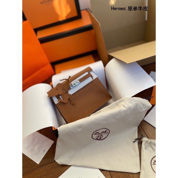 Túi đeo chéo nữ Hermès- Kelly Mini da thật cao cấp Au nhập khẩu new fullbox